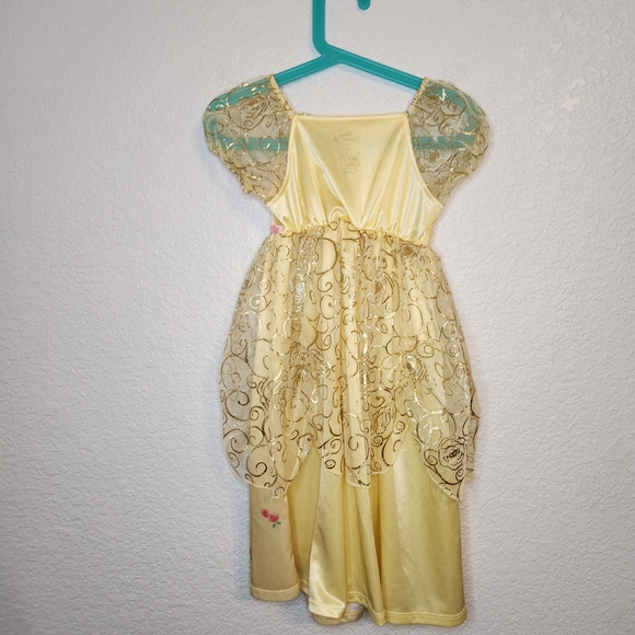 Disney Princess Belle Dress nightgown costume Pajama 3t - Picture 9 of 12